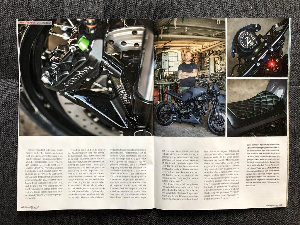 Green Island Bikes in den Medien