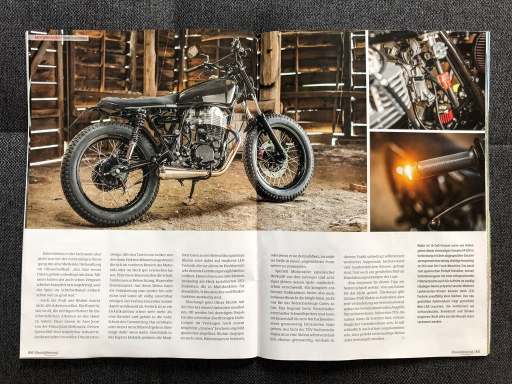 Green Island Bikes in den Medien