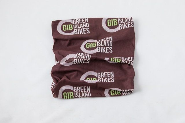 Halstuch  Green Island Bikes Klassische und exklusive Motorrad Unikat / Custombikes