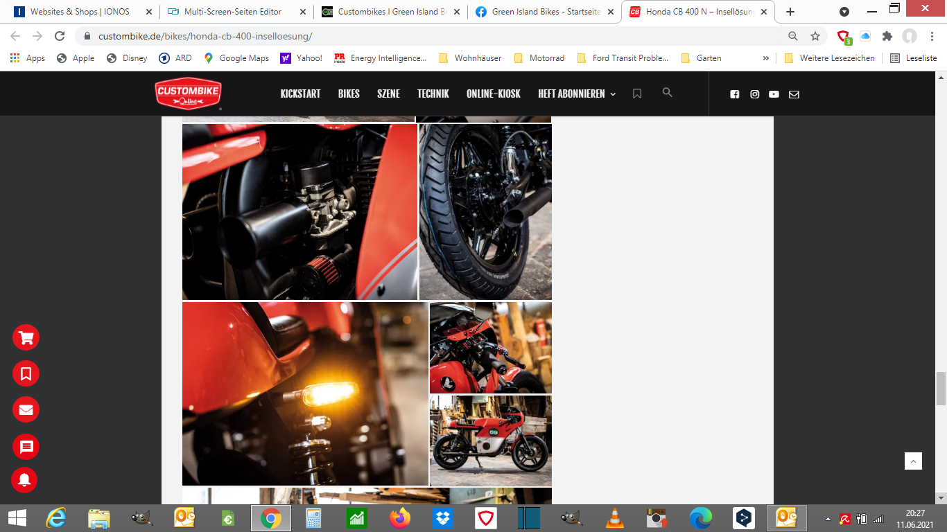 Green Island Bikes in den Medien