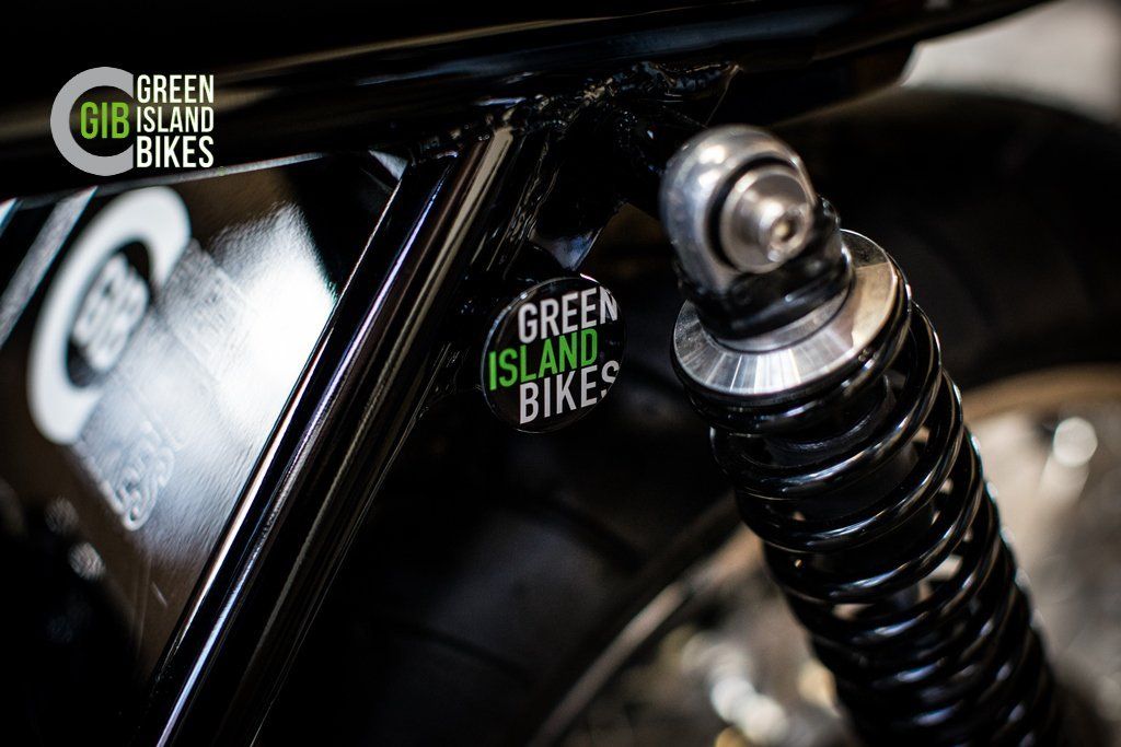 Moto Guzzi Le Mans Klassische und exklusive Motorrad Unikat von Green Island Bikes.