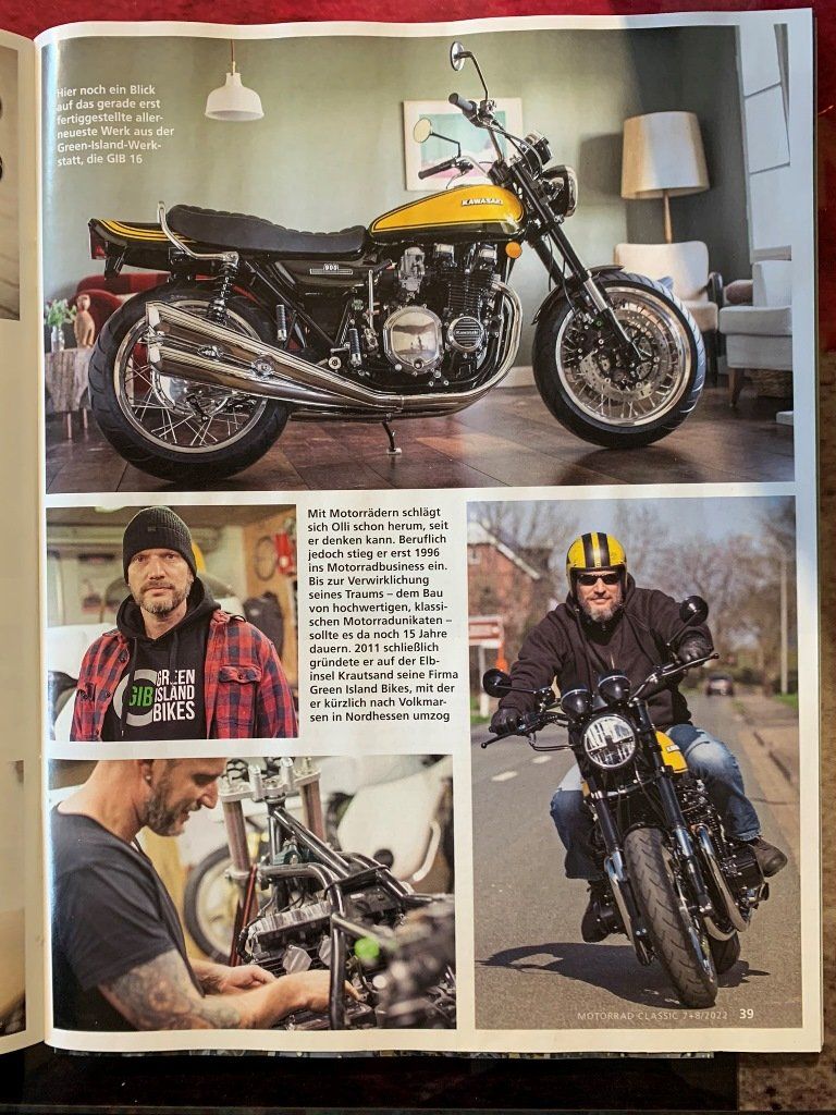 Green Island Bikes in den Medien