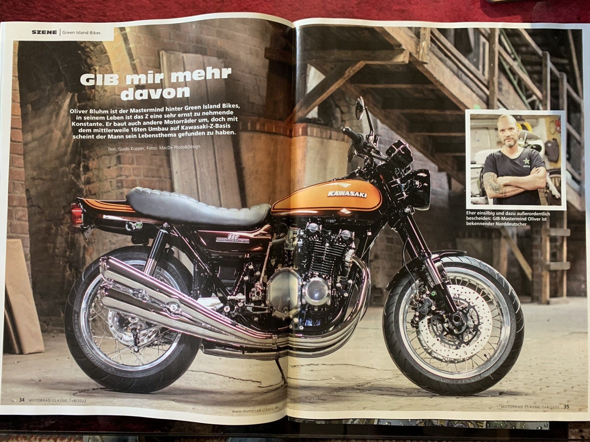 Green Island Bikes in den Medien