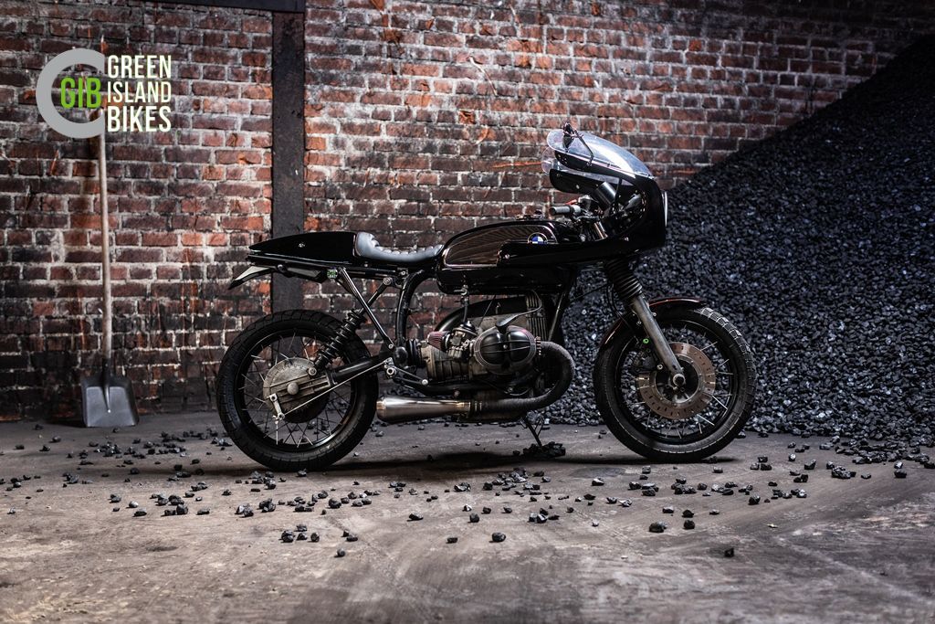 Manufaktur-Custombike im Used-Look-Stil von Green Island Bikes