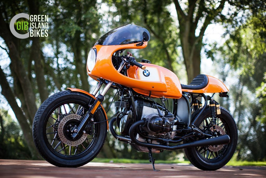 Green Island Bikes BMW R 100 RS Custombike im klassischen 70s Racing Style