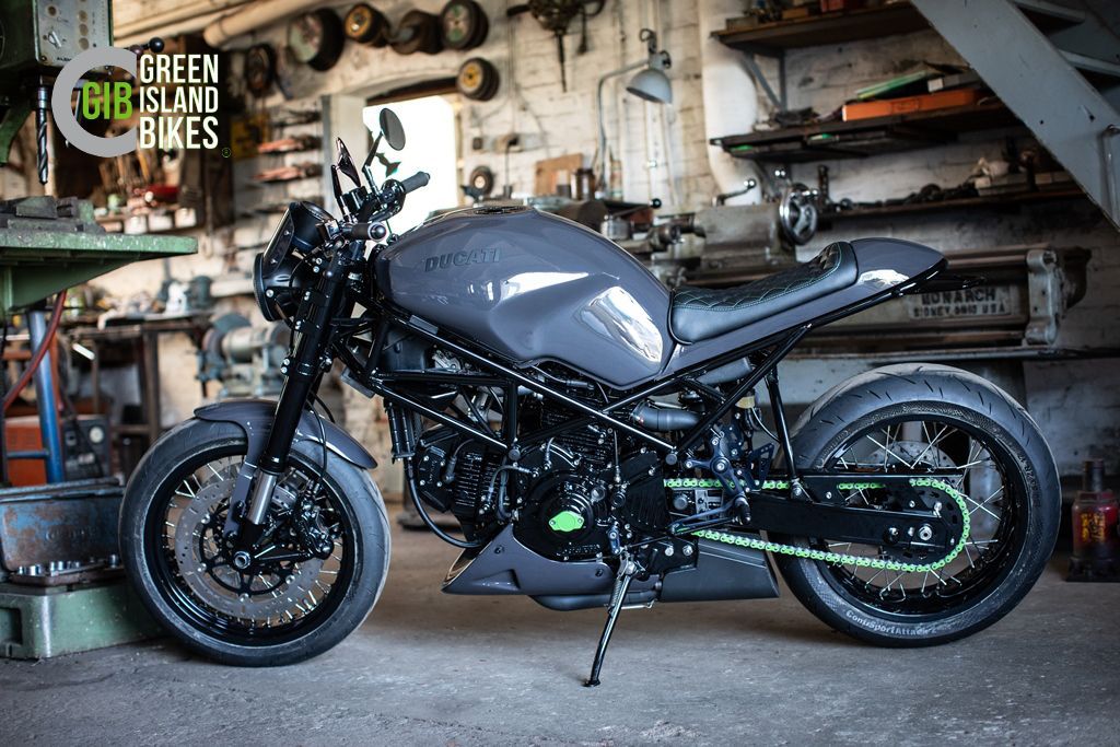 Präzises Handling durch modernisiertes Fahrwerk im Ducati Custom