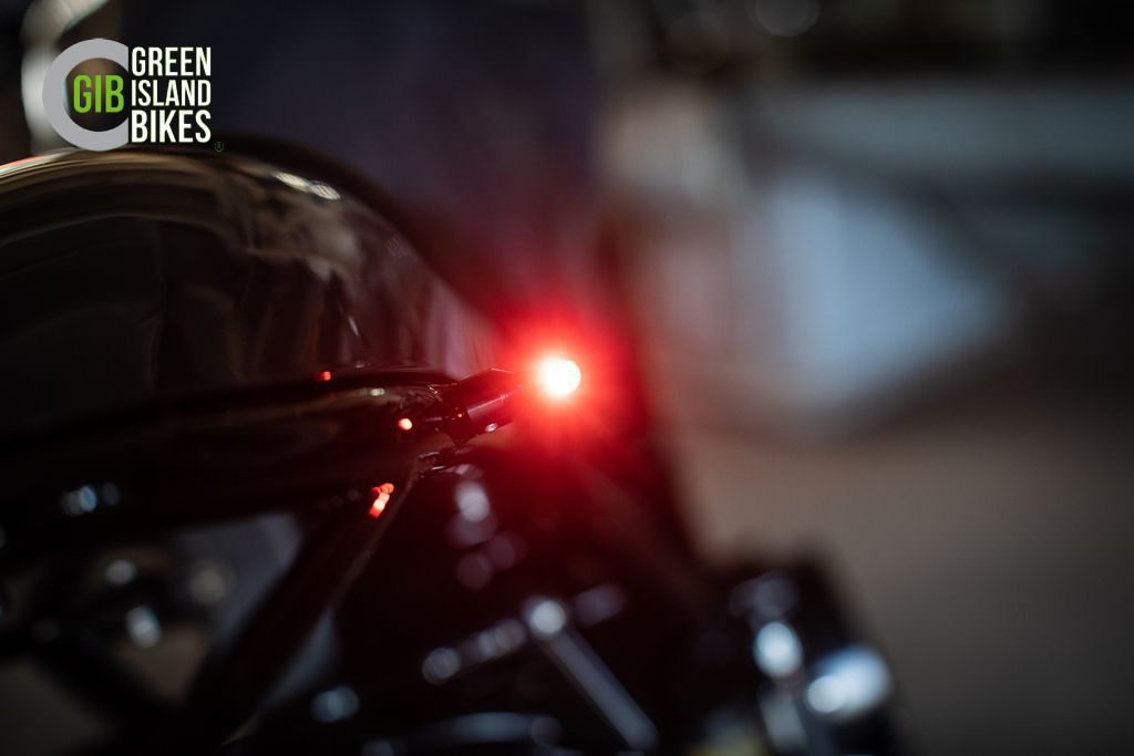 Handgefertigte Details im Ducati Custombike von Green Island Bikes
