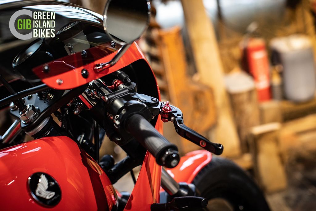GIB Honda Custombike im RC-Serie Stil der 60er Jahre von Green Island Bikes