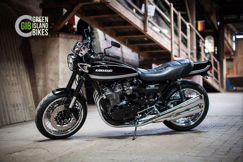 Kawasaki Z1 Umbauten, Custombikes von Green Island Bikes