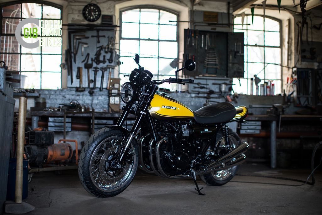 Klassischer Custombike-Umbau auf Basis der Kawasaki Z1 GIB Classic No. Z1-2