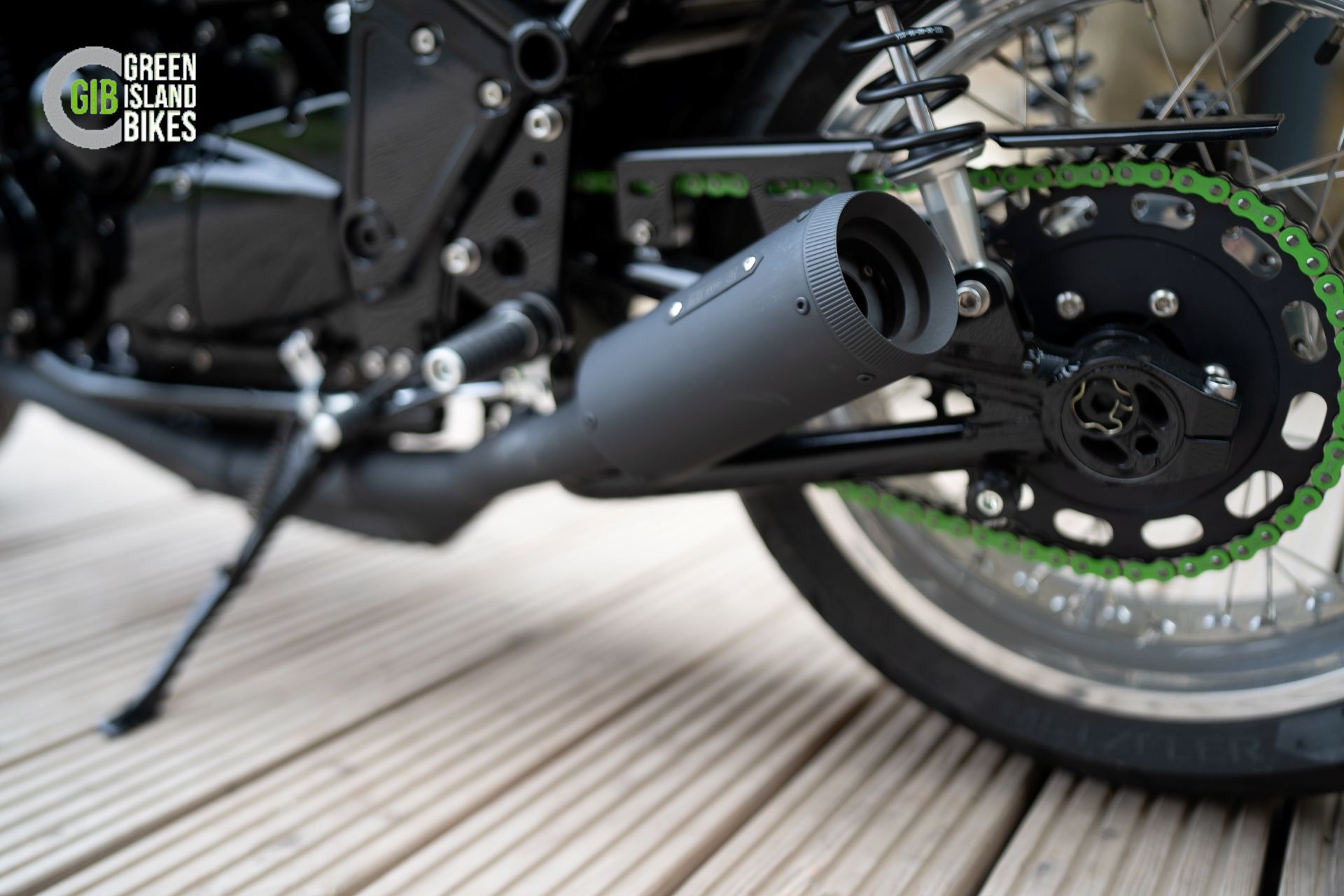 Kawasaki 1100 Zephyr als hochwertiges Motorrad-Unikat von Green Island Bikes