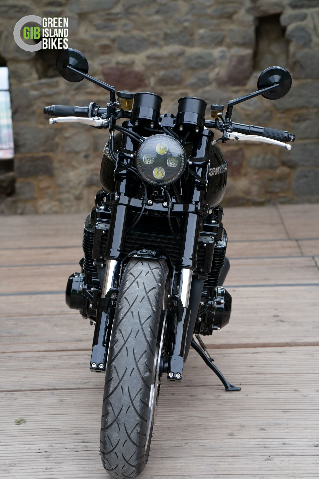 Neue Gabel und abgestimmte Federbeine an der Green Island Bikes Zephyr