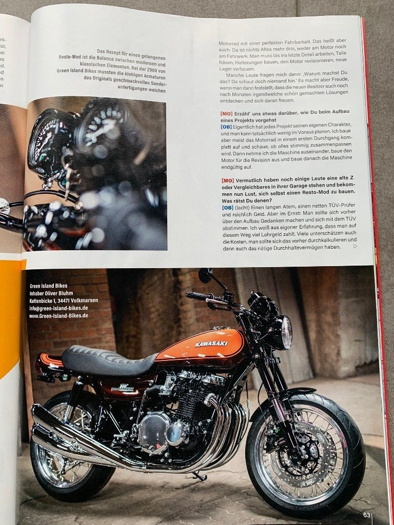 Green Island Bikes in den Medien