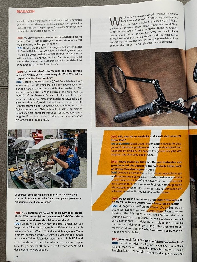 Green Island Bikes in den Medien