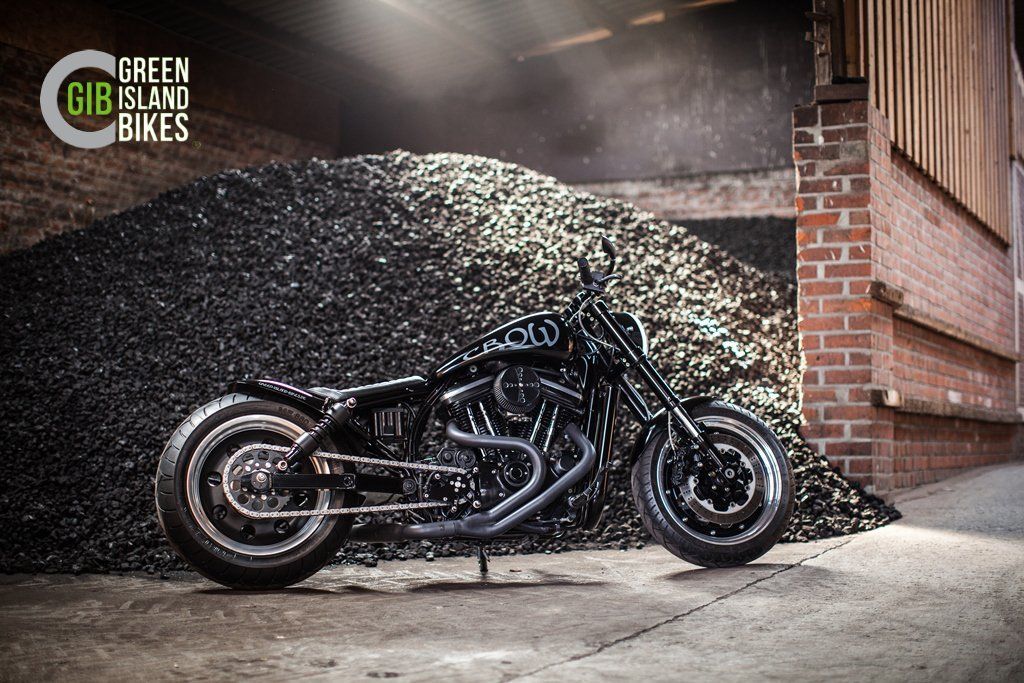 Harley Sportster Klassisches und exklusives Motorrad Unikat von Green Island Bikes