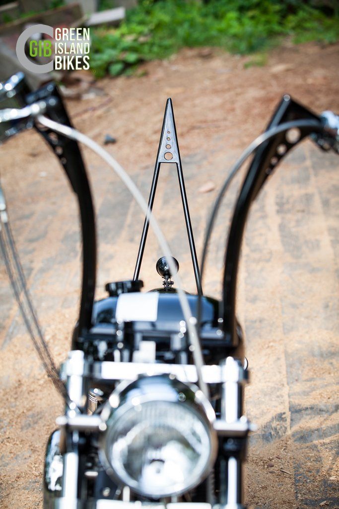 Harley Sportster Old School  Klassische und exklusive Motorrad Unikat von Green Island Bikes