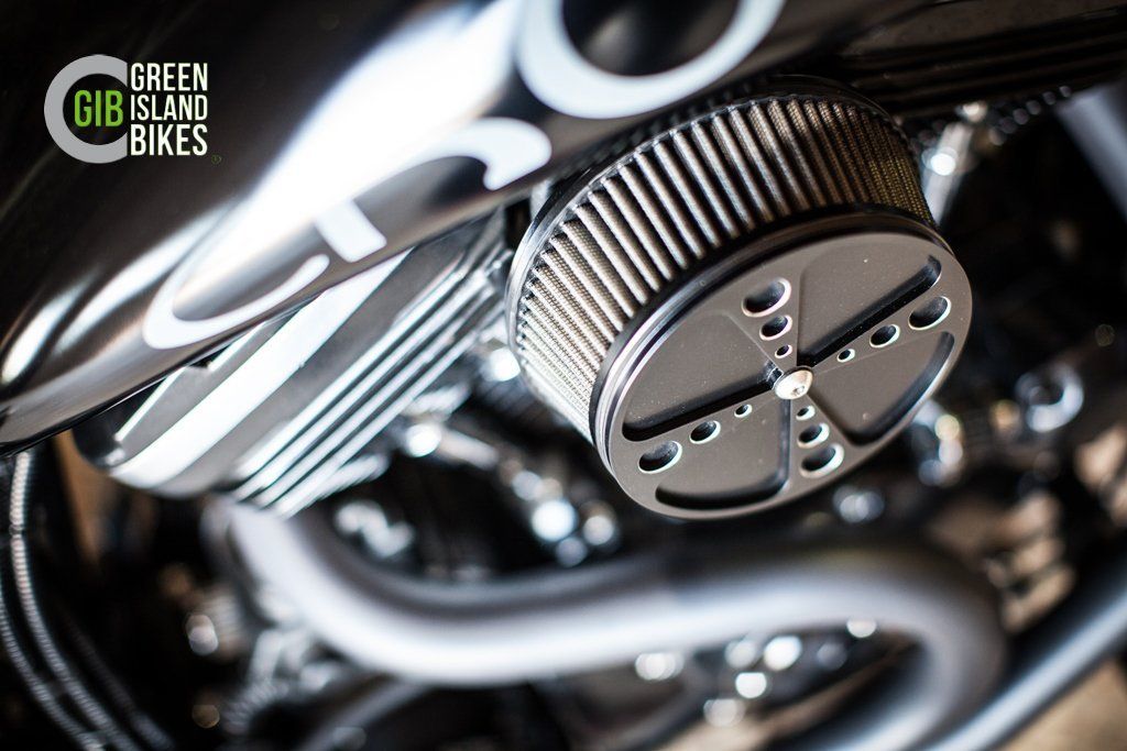 Harley Sportster Klassisches und exklusives Motorrad Unikat von Green Island Bikes