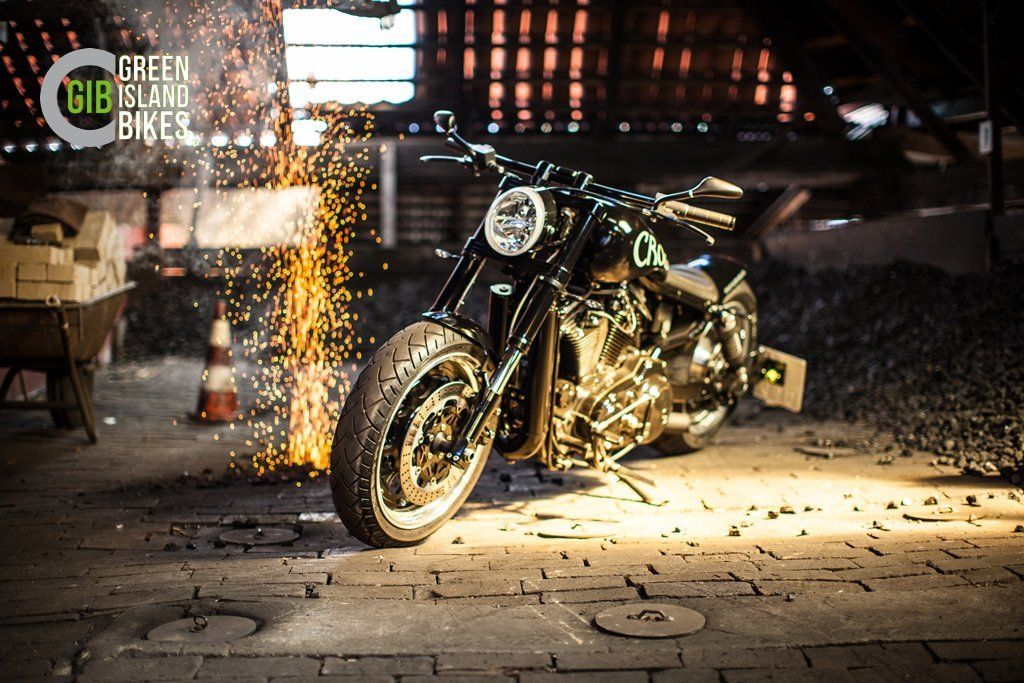 Harley Sportster Klassisches und exklusives Motorrad Unikat von Green Island Bikes