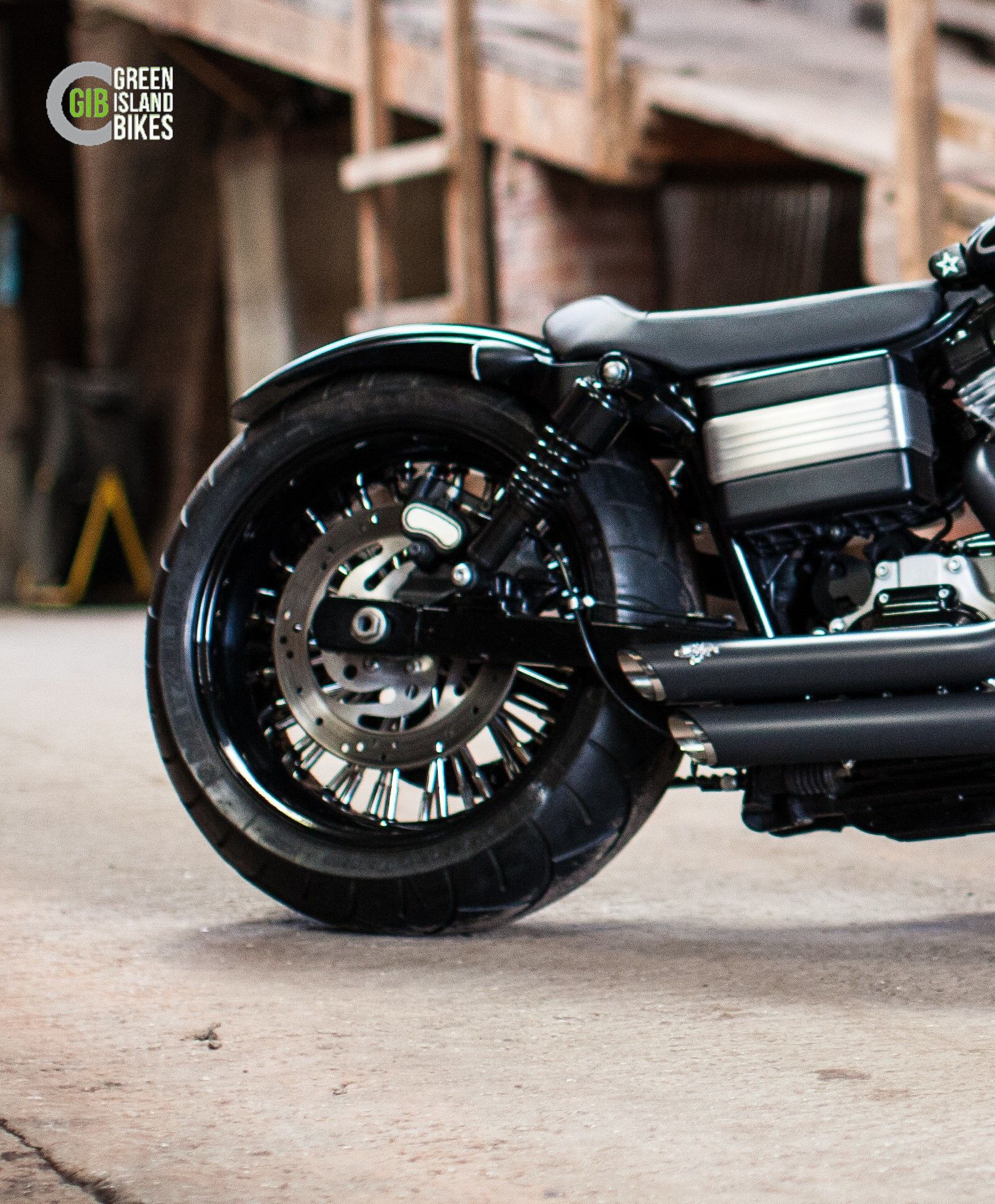 Green Island Bikes Harley Dyna Umbau