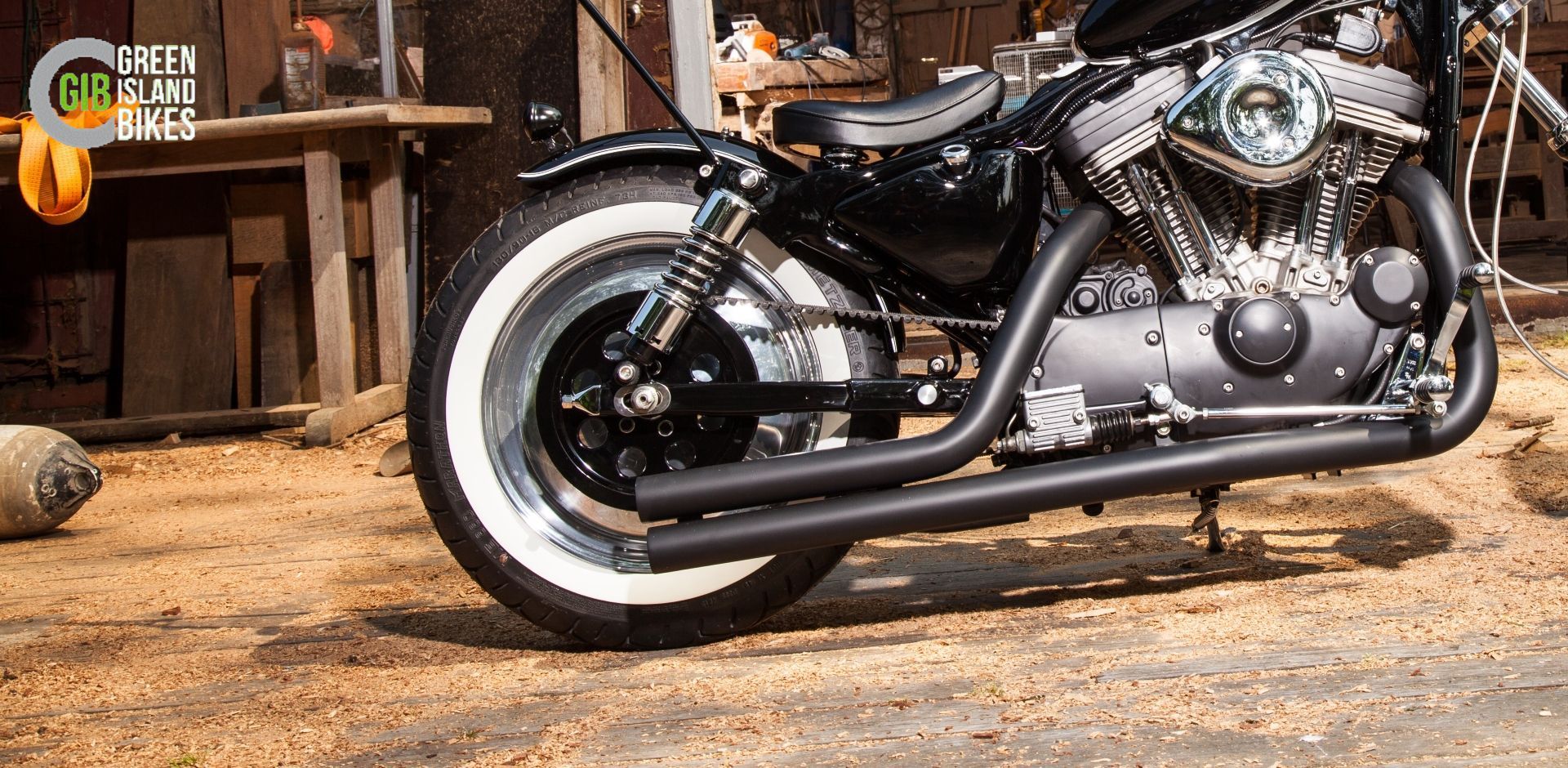 Green Island Bikes Harley Sportster Umbau