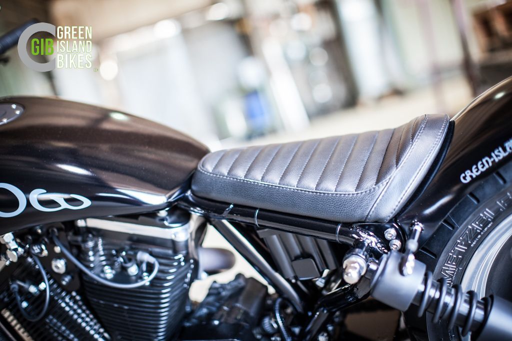 Eigengefertigte Custom-Komponenten im GIB Harley Projekt „Crow“