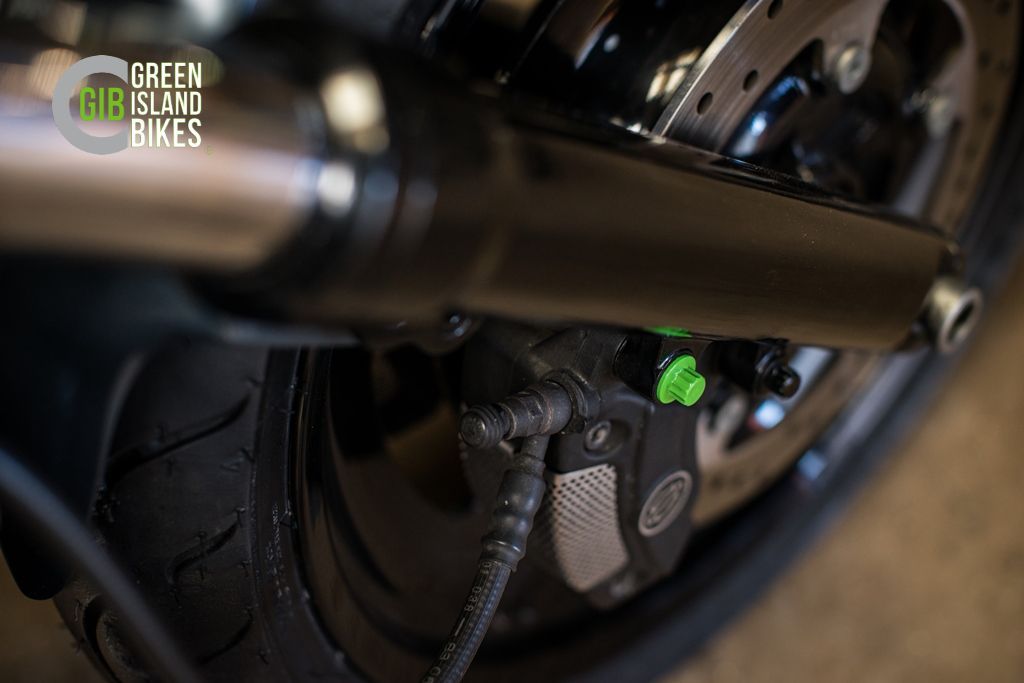 Green Island Bikes Harley V-Rod als modernes Custombike-Unikat
