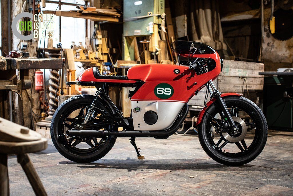 Honda CB 400 N Umbau, klassische Motorrad Unikate