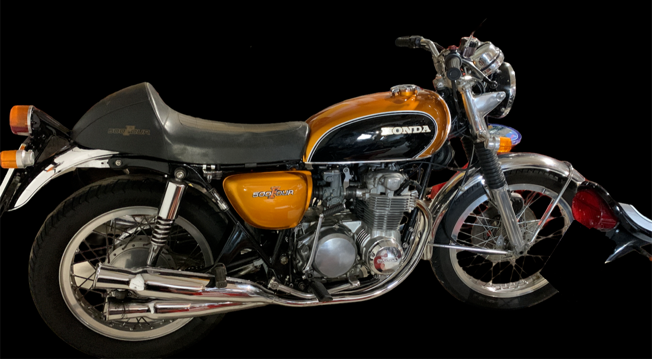 Honda CB 500 Four Klassische und exklusive Motorrad Unikat von Green Island Bikes.