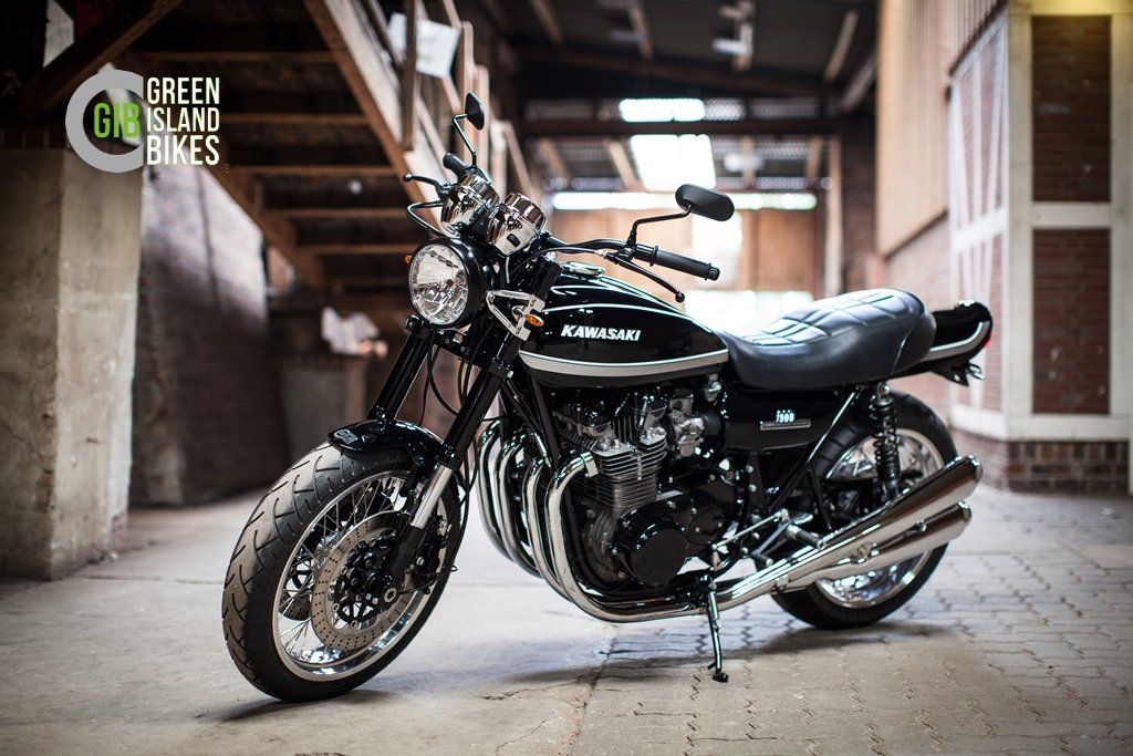 Kawasaki Z1 Klassisches und exklusives Motorrad Unikat von Green Island Bikes