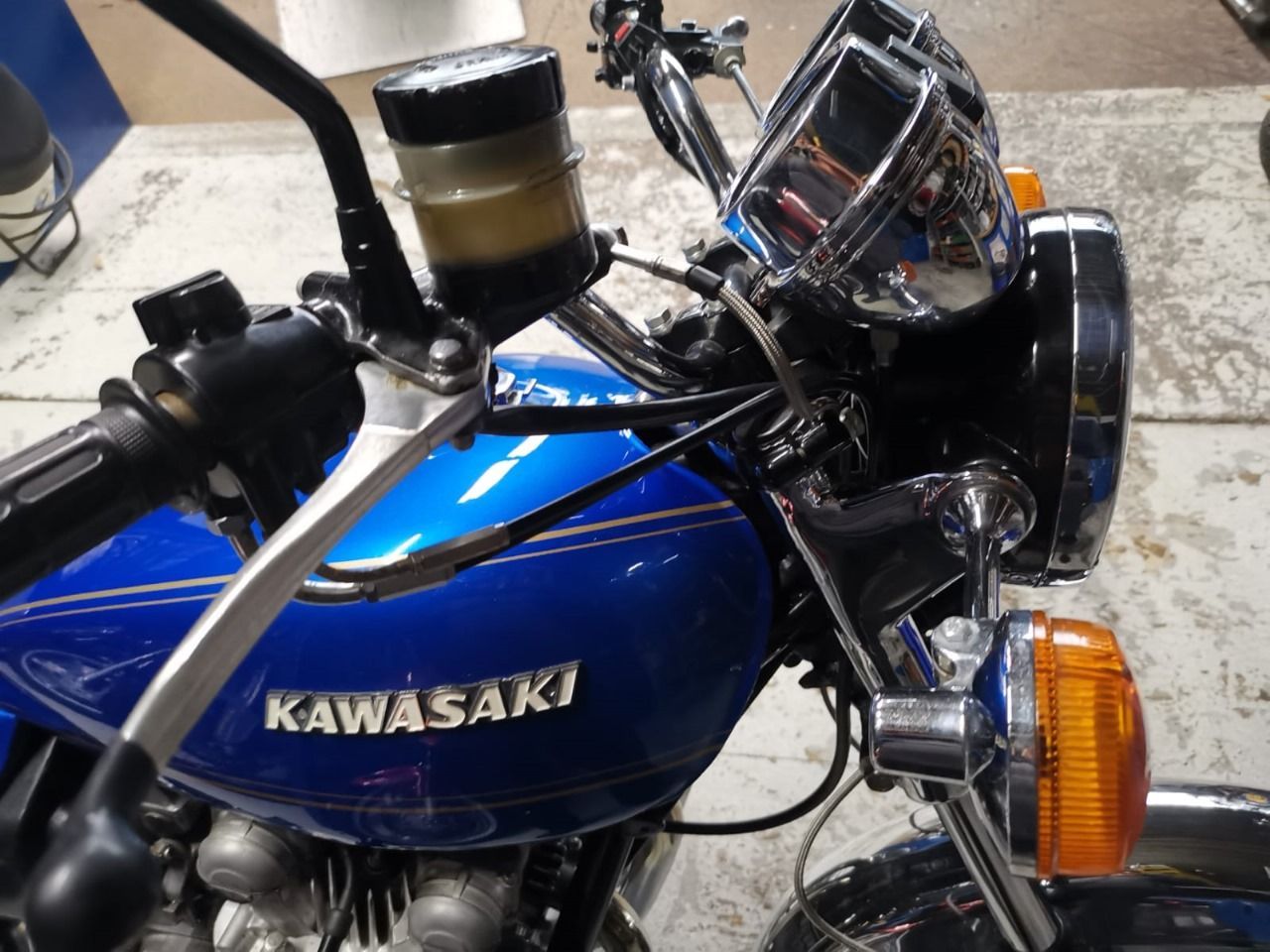 Kawasaki Z 1000 A2 Verkauf. Klassische und exklusive Motorrad Unikat von Green Island Bikes