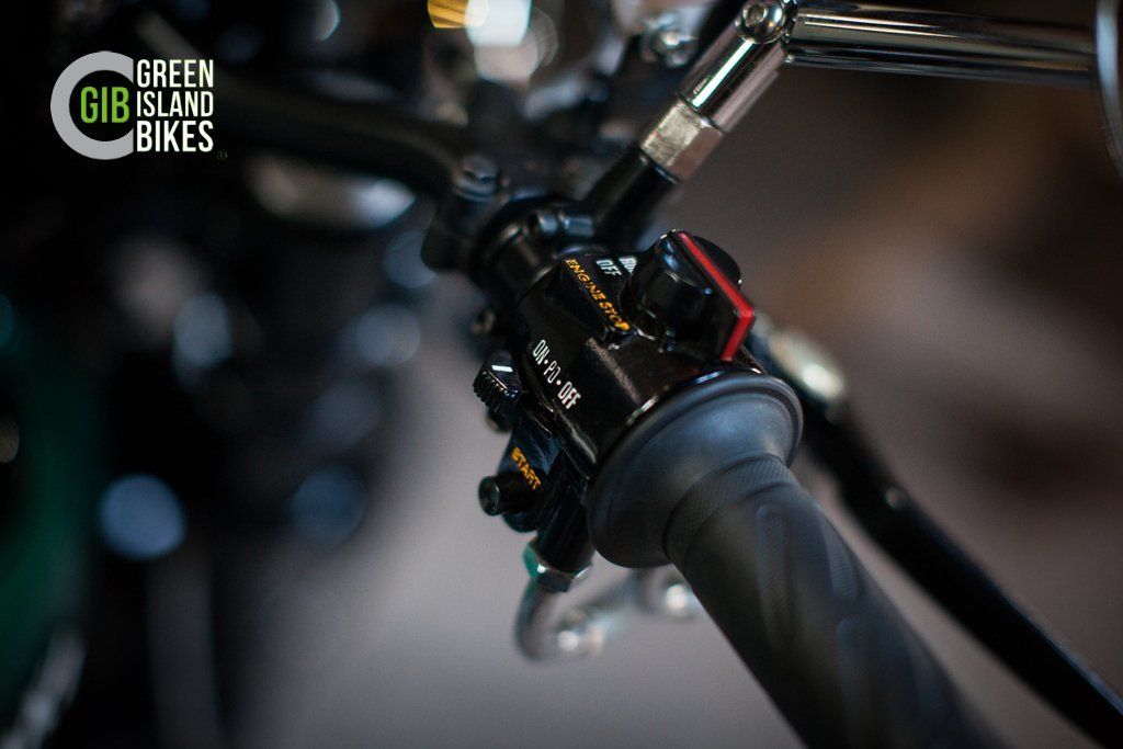 Green Island Bikes Kawasaki im 72er Z1 Style , Z1 Umbau