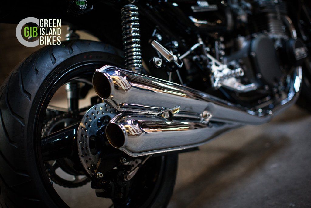 Green Island Bikes Kawasaki im 72er Z1 Style , Z1 Umbau