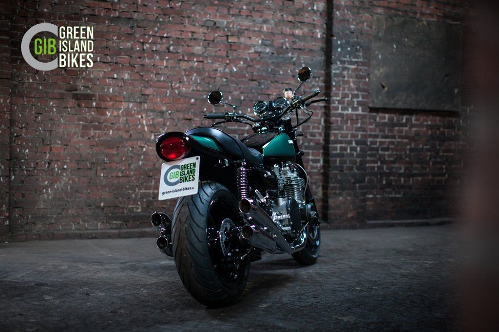Green Island Bikes Kawasaki im 72er Z1 Style , Z1 Umbau