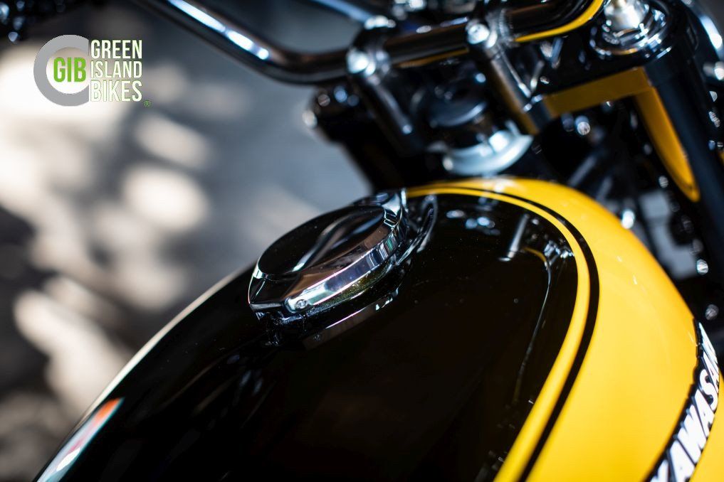 Kawasaki Z1 Klassisches und exklusives Motorrad Unikat von Green Island Bikess