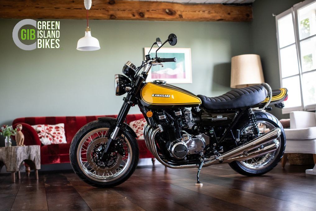 Kawasaki Z1 Klassisches und exklusives Motorrad Unikat von Green Island Bikes