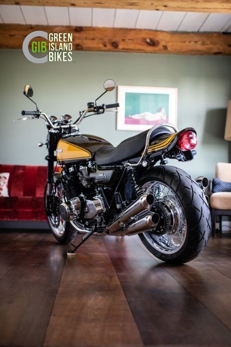Kawasaki Z1 Klassisches und exklusives Motorrad Unikat von Green Island Bikes