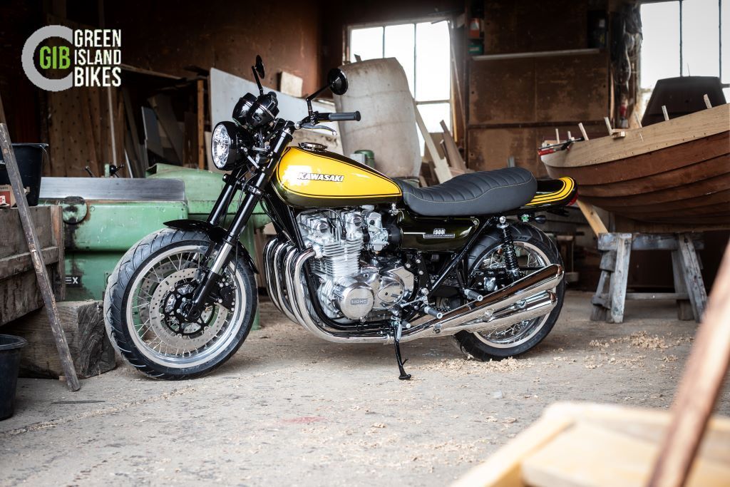 Kawasaki Z1 Klassisches und exklusives Motorrad Unikat von Green Island Bikes
