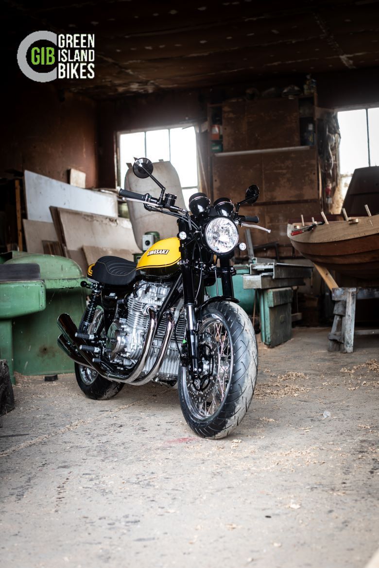 Kawasaki Z1 Klassisches und exklusives Motorrad Unikat von Green Island Bikess