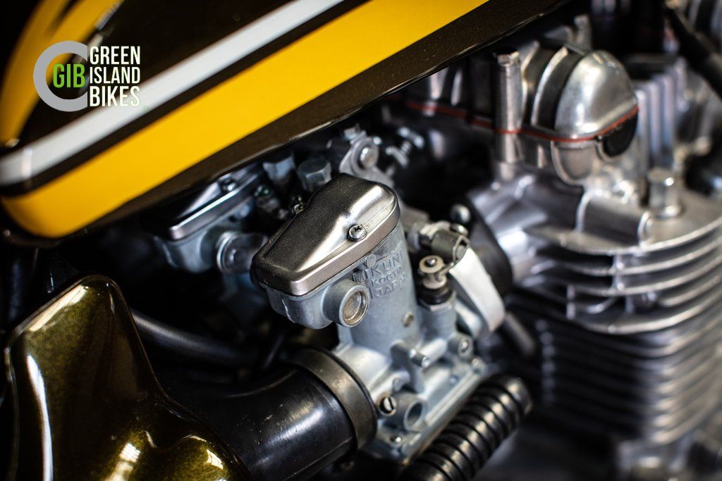 Kawasaki Z1 Klassische und exklusive Motorrad Unikat von Green Island Bikes