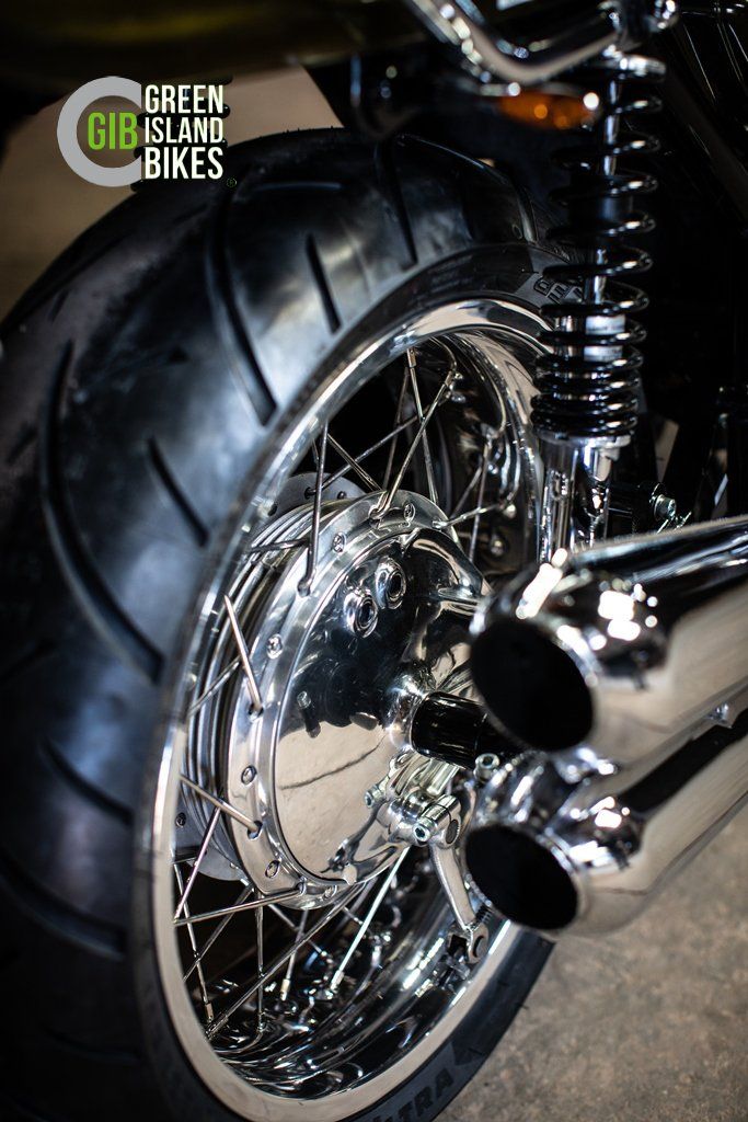 Kawasaki Z1 Klassische und exklusive Motorrad Unikat von Green Island Bikes