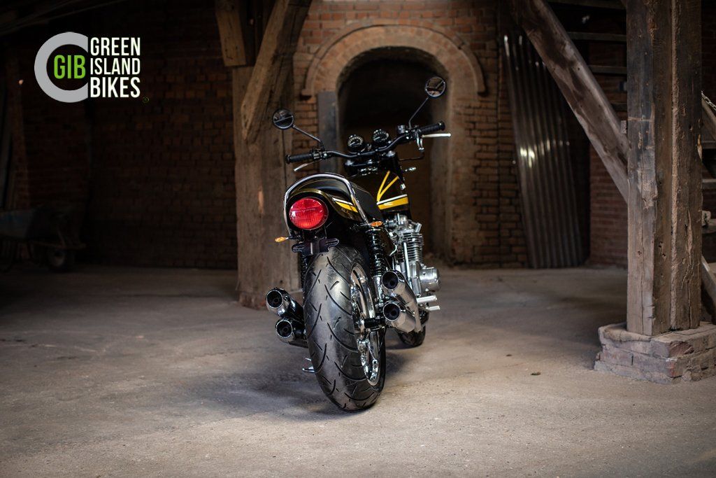 Kawasaki Z1 Klassische und exklusive Motorrad Unikat von Green Island Bikes