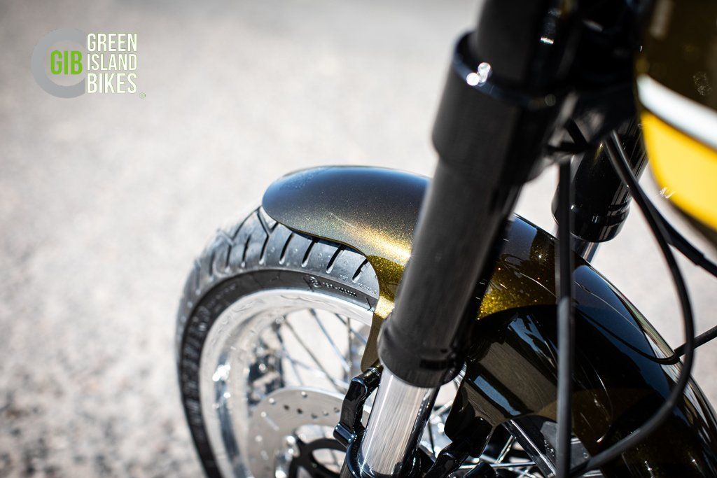 Kawasaki Z1 Klassische und exklusive Motorrad Unikat von Green Island Bikes