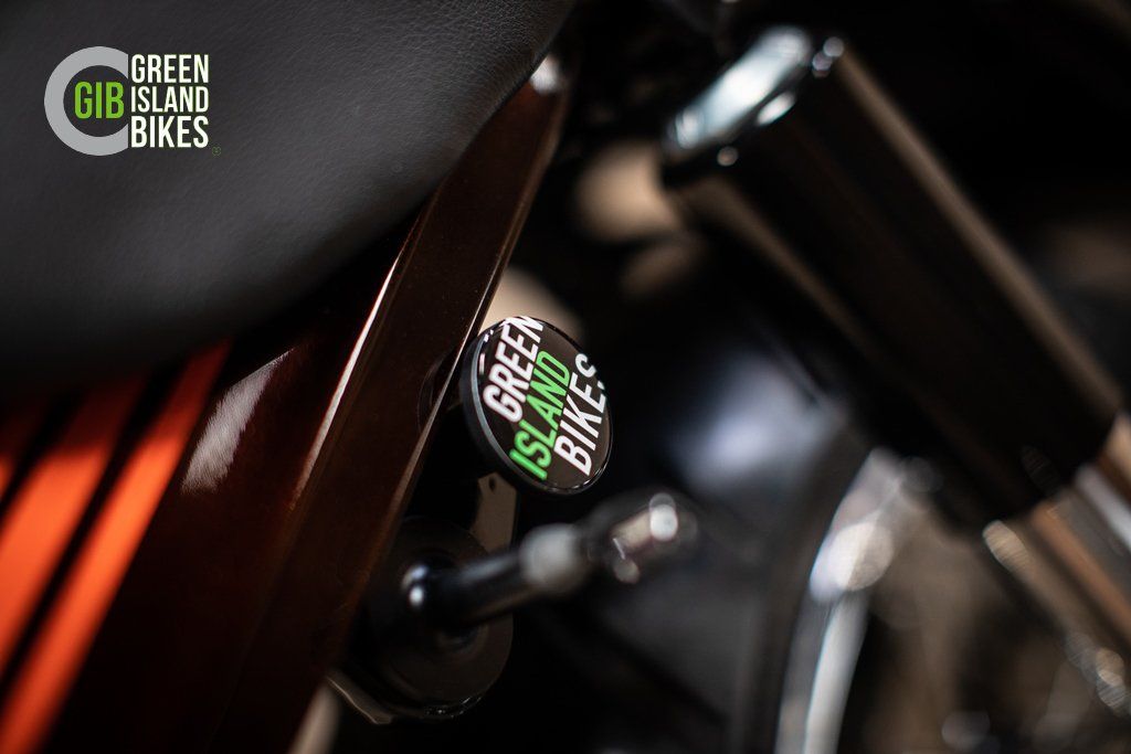 Green Island Bikes Kawasaki im 72er Z1 Style , Z1 Umbau