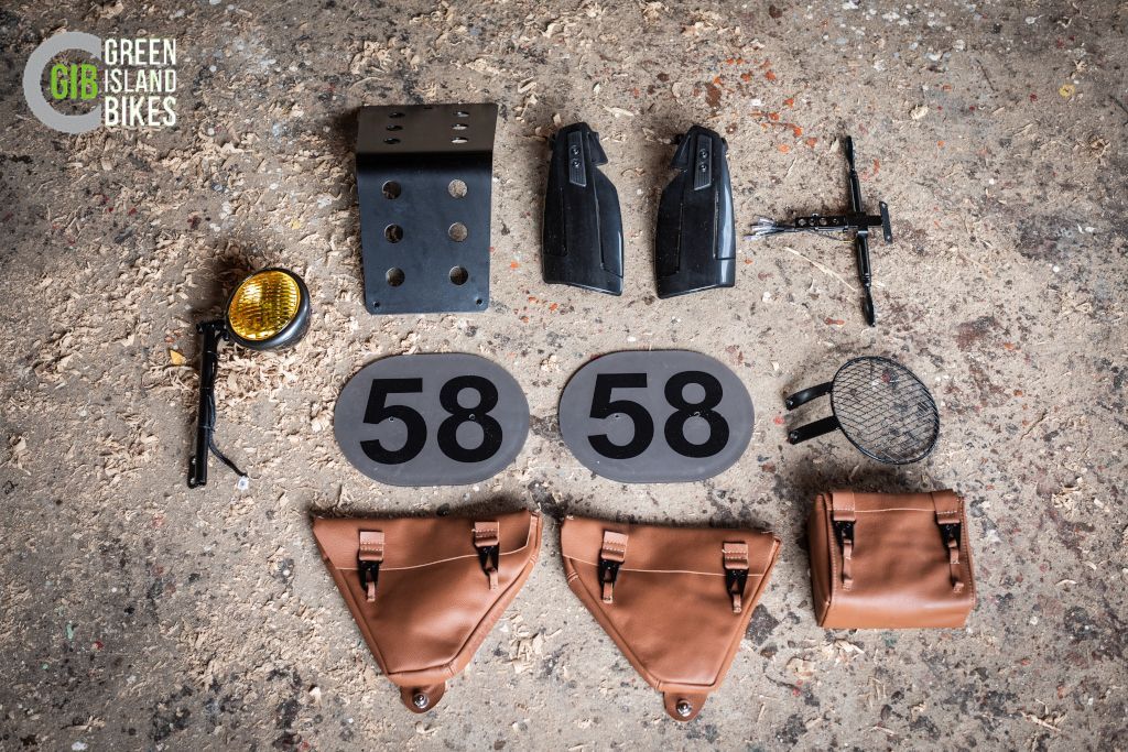 Kawasaki Z 750 B Twin Klassische und exklusive Motorrad Unikat von Green Island Bikes