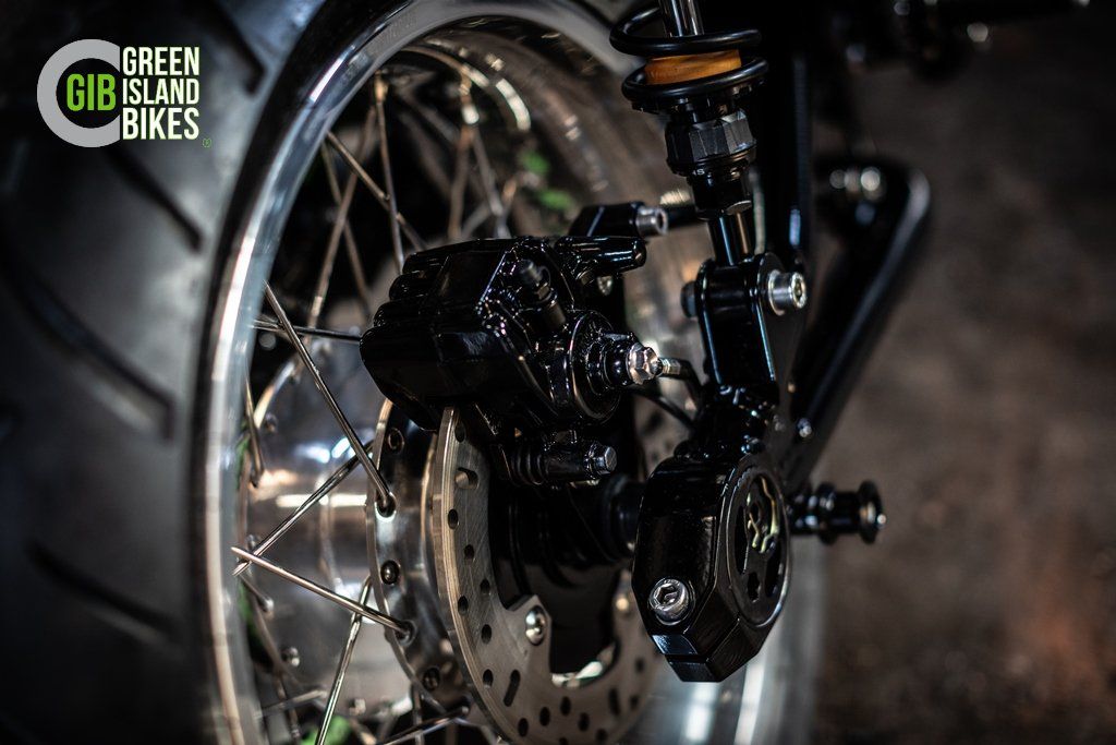 Kawasaki 1100er Zephyr Klassische und exklusive Motorrad Unikat von Green Island Bikes