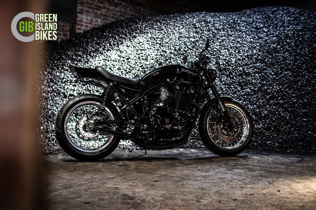 Kawasaki 1100er Zephyr Klassisches und exklusives Motorrad Unikat von Green Island Bikes