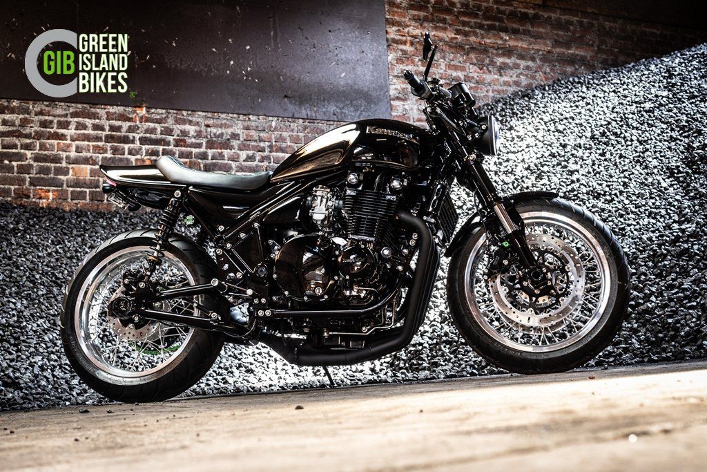 Kawasaki 1100er Zephyr Klassische und exklusive Motorrad Unikat von Green Island Bikes