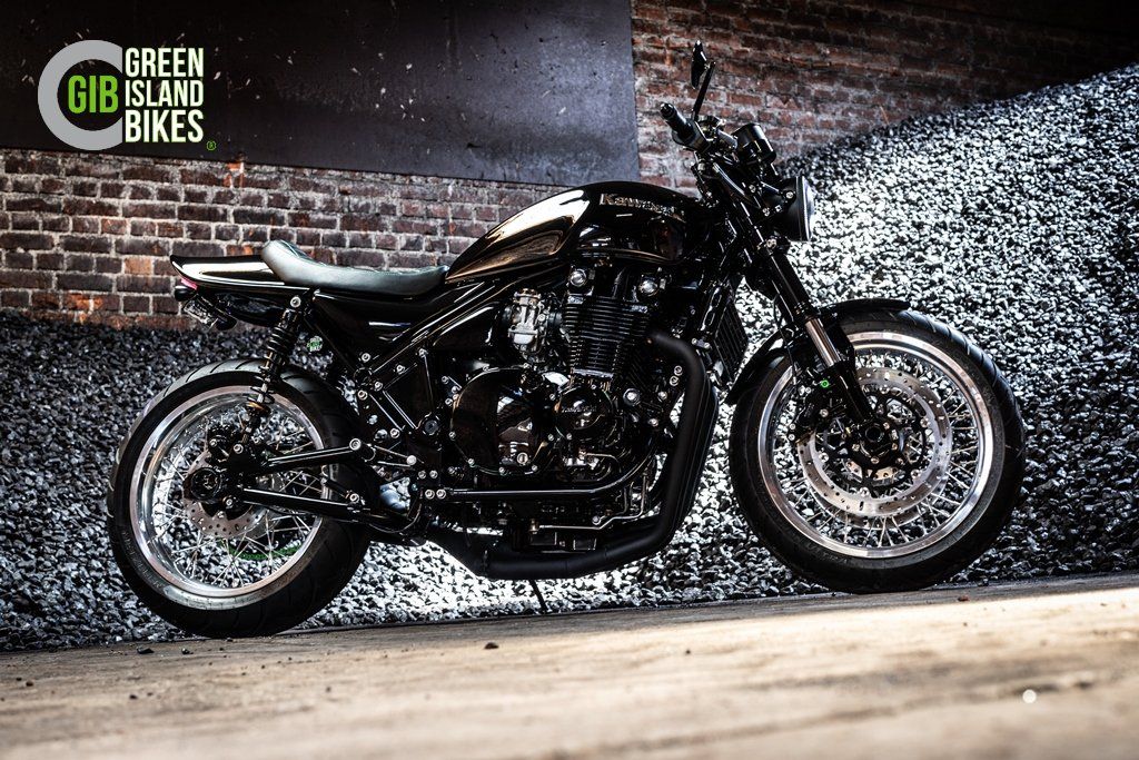 Kawasaki 1100er Zephyr Klassische und exklusive Motorrad Unikat von Green Island Bikes