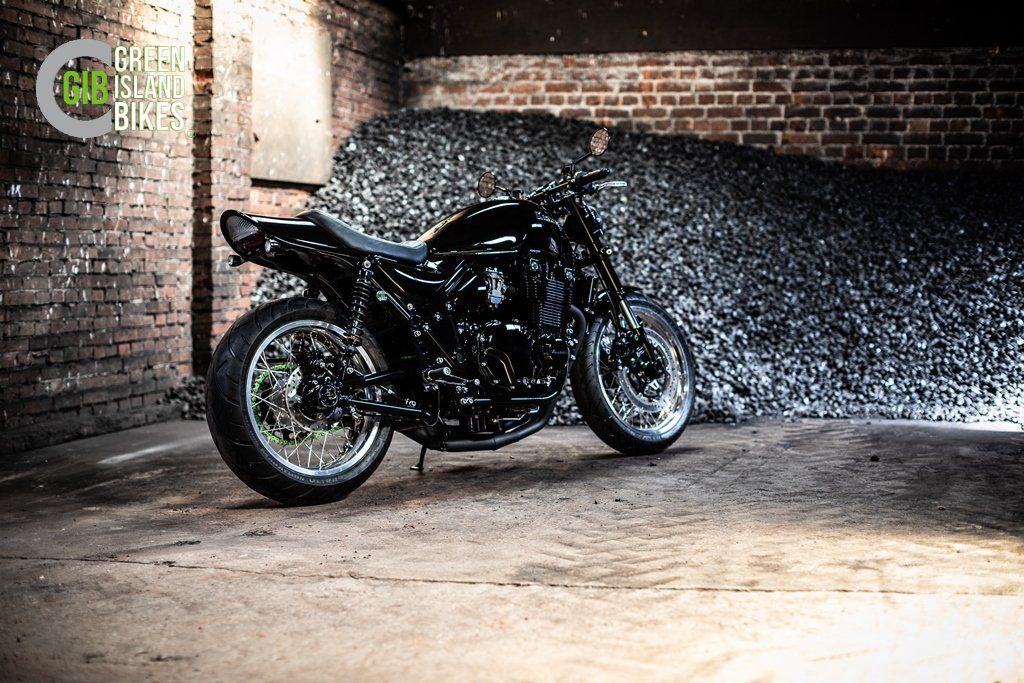 Kawasaki 1100er Zephyr Klassische und exklusive Motorrad Unikat von Green Island Bikes