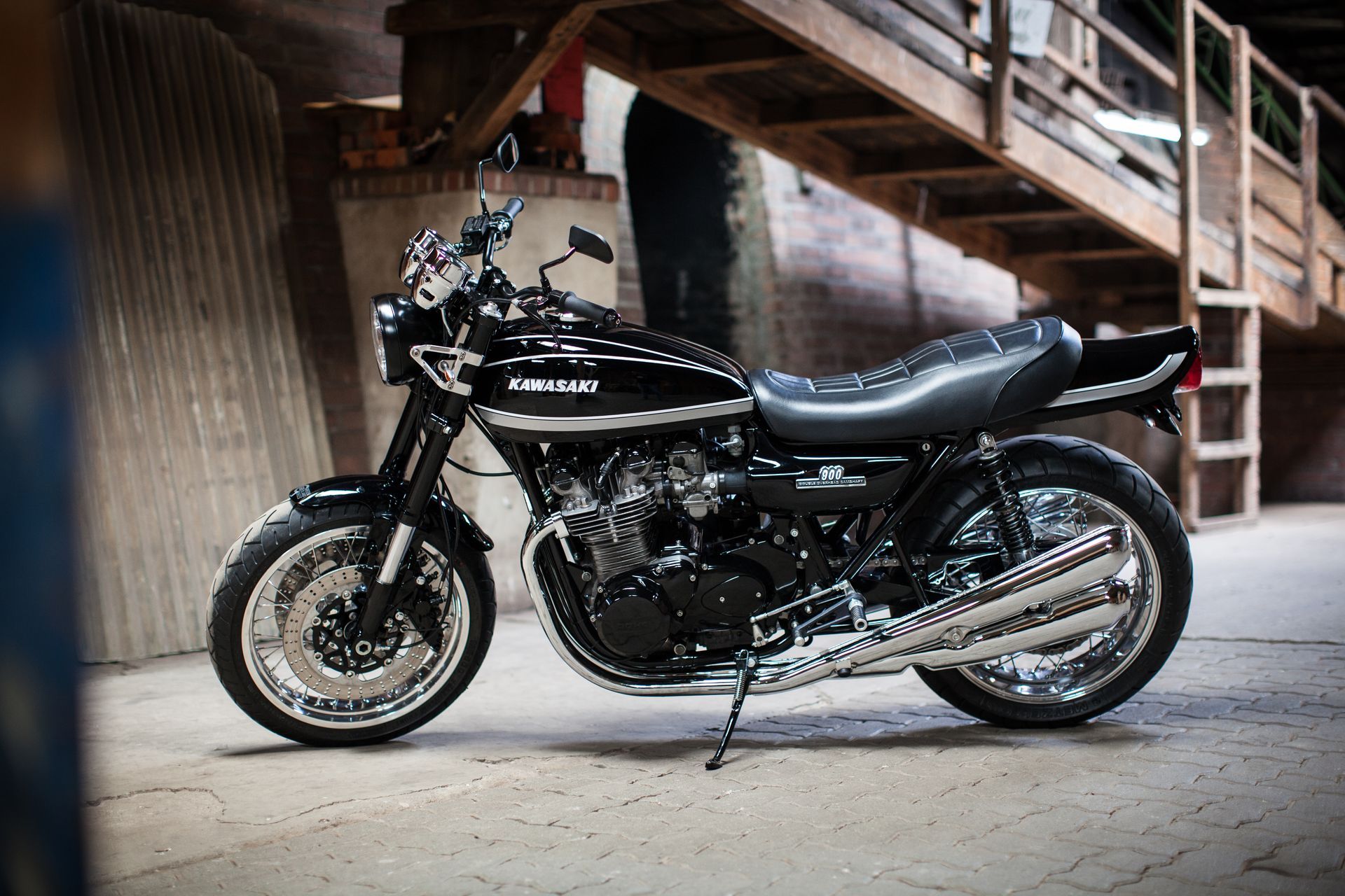 Kawasaki Z1 - Klassischer Motorrad-Umbau mit Charakter